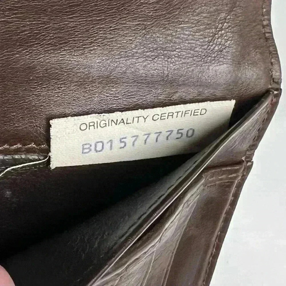 Rare Bottega Veneta Perforated Long Wallet - Picture 5 of 8